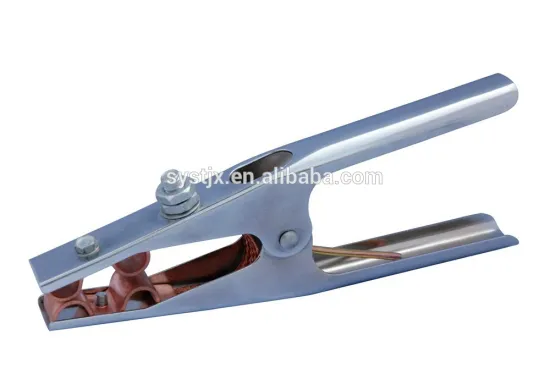 2015 LFT car auto carbon steel Insulated alligator battery clamps with chrome plated and 1mm thickness