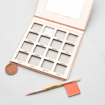High Quality Makeup Waterproof Eyebrow Powder Palette Box
