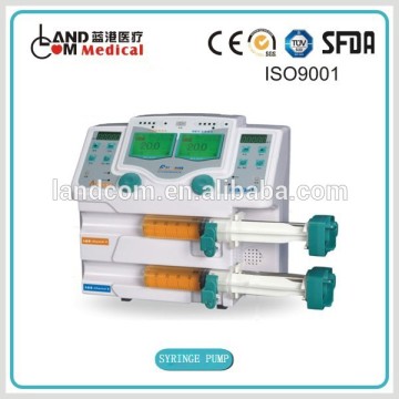 Double channel syringe pump with CE certificate
