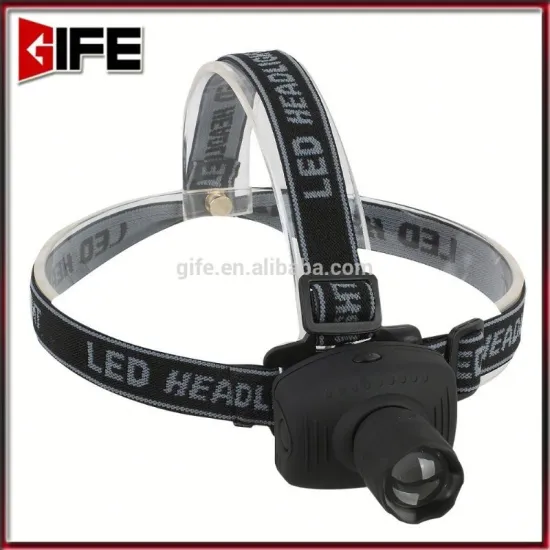 GF-8028 Factory Custom Made AAA battery Powered 390nm-395nm ABS Blacklight uv headlamp