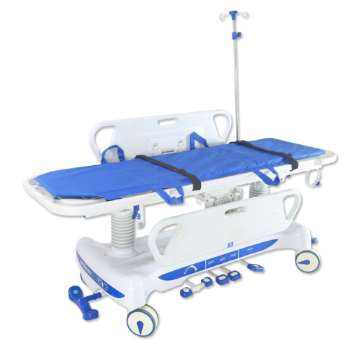 Hospital critical hydraulic patient stretcher