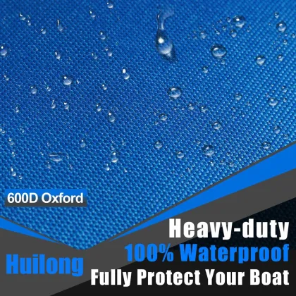 Breathable Waterproof High Quality Blue Oxford Cloth Boat Yacht Cover