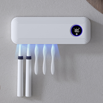 Rechargeable Wall-Mounted Toothbrush Sterilizer with Timer Function
