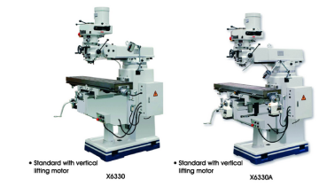 12"x54" turret milling machine, vertical milling machine