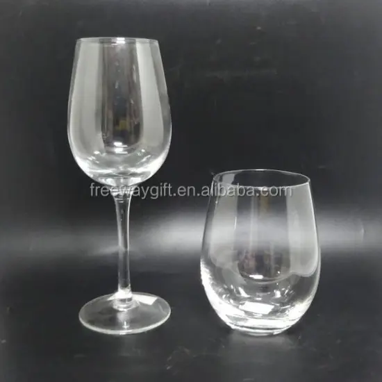 stemless red wine glass for restaurant