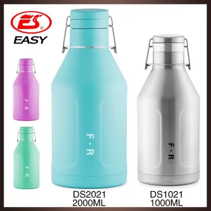 Hydro Flask 32 oz / 64 oz Beer Growler Black Color Original Eco Friendly