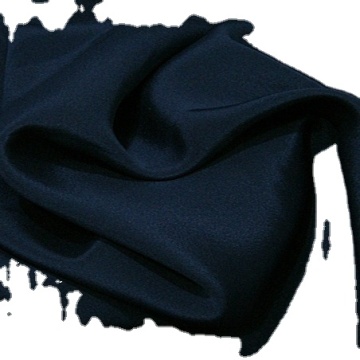 Black 40mm Heavy Silk Crepe De Chine Fabric
