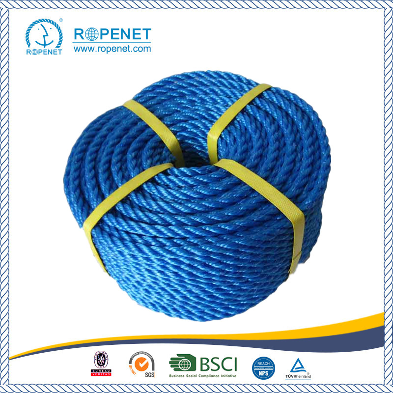 High Strength 3 Strands PP Twisted Rope for Agriculture