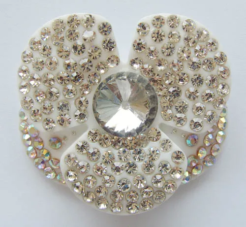 Acrylic Rhinestone Hair Clips, Acrylic Dress Buckle