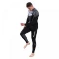 Hight Quality Ultra strech zipper freediving oem blind stitch neoprene men surfing wetsuit