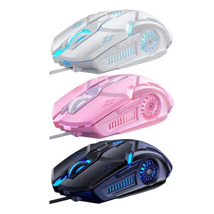 3200DPI Adjustable Silent Gaming Mouse for PC and Notebook