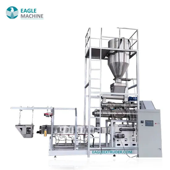 Efficient Pet Food Extruding Machine with Durable Gearbox for Aquarium Fish and Pet Food Production