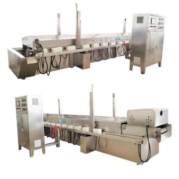 Skala besar mesin kentang renyah automatik (200kg/jam)