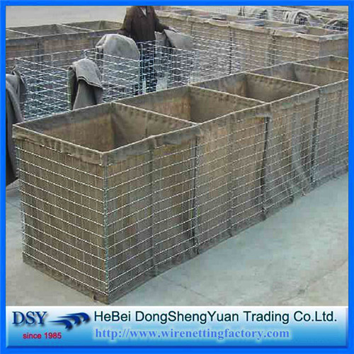 Chống rò rỉ tường chắn Hesco Barriers Gabion