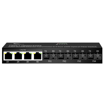 Optical and Electrical Single Mode Dual Fiber Switch Security Monitoring Systems