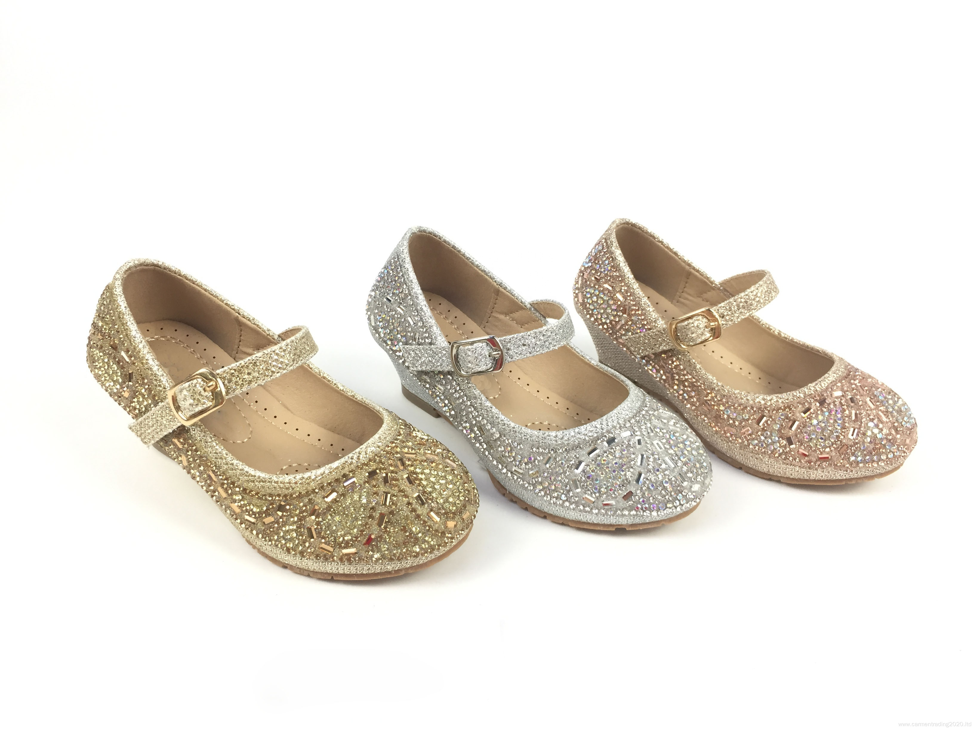 Round toe flats for girls ballet shoes