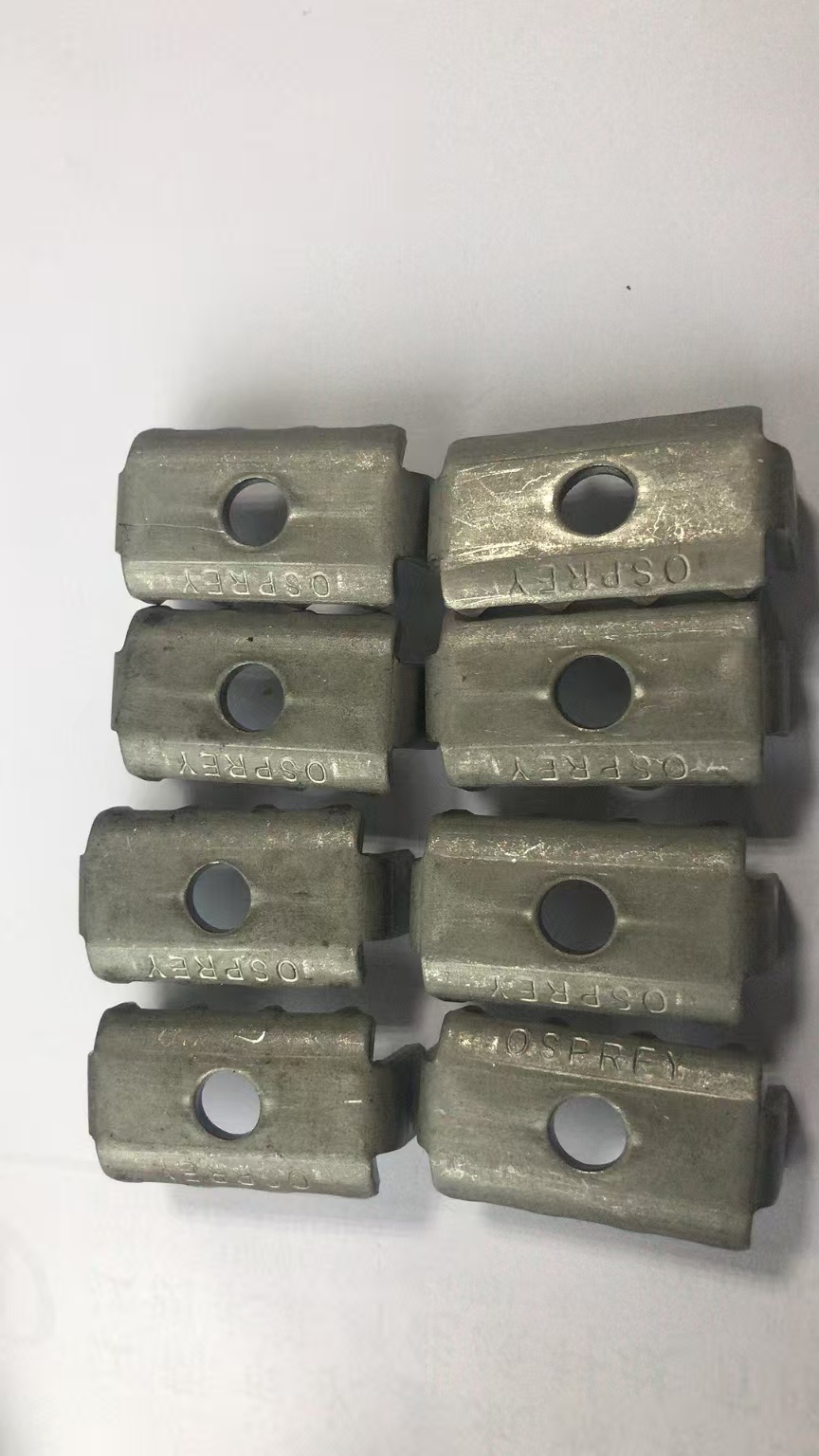 Stainless Steel locks in mid clamps sets