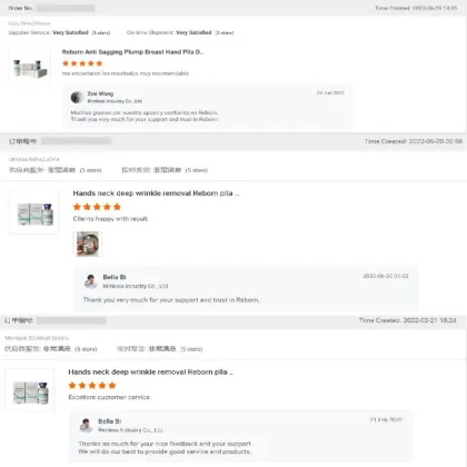 Natural Beauty Skin Care Products Wrinkle Removal Filler