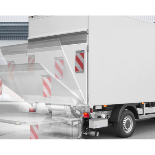 Aluminium profiel voor vrachtwagenstaartpaneel