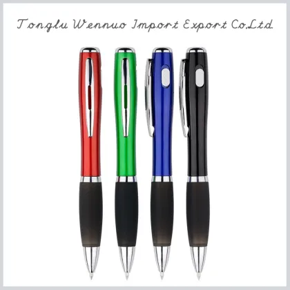 Latest design multi function pen led light ballpoint pen
