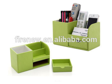 Leather Desk Organizer for Office for Home
