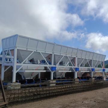 High Capacity Batch Plants for Concrete Production
