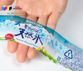 PVC Mineral Water Labels