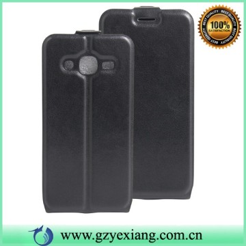 guangzhou factory made leather flip case for samsung galaxy j2 2016 flip cover up and down
