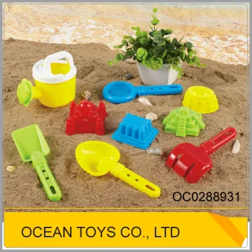 Coloful plastic children mini beach sand castle molds toy OC0288931