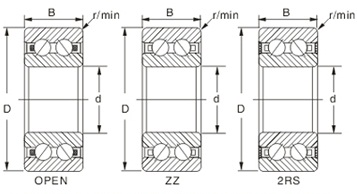 Ball Bearings 4300 Series