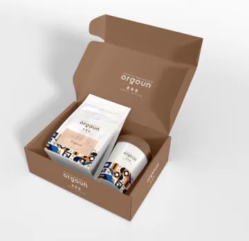 Custom Printed Aluminum Flat Bottom Biodegradable Coffee Bags