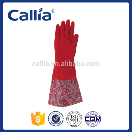 High Quality Kitchen Latex Glove Bathroom Latex Gloves