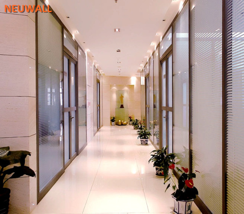 Glass Partition Wall for Room Separation