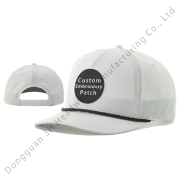 Custom Embroidery Patch Richardson 258 Rope Caps Hats - Wholesale Polyester 5 Panel Sports Gorras