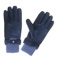 New leather gloves ladies mens fashion