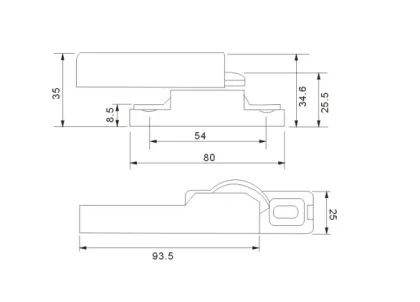 Professional Crescent Window Lock