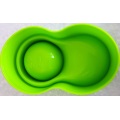 Anti-Ant Plastic Pet Bowl - สีเหลือง