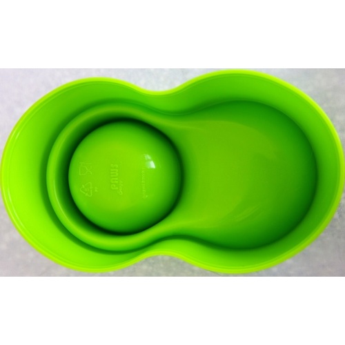 Anti-Ant Plastic Pet Bowl - Yellow