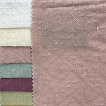 Soft Breathable 100 Cotton Jacquard Fabric
