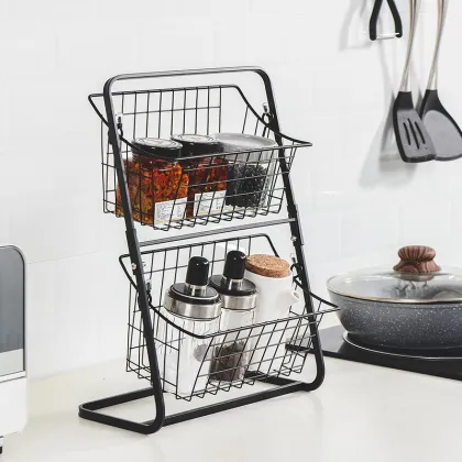 Kitchen Desktop Storage: Seasoning and Spice Rack Holders & Racks