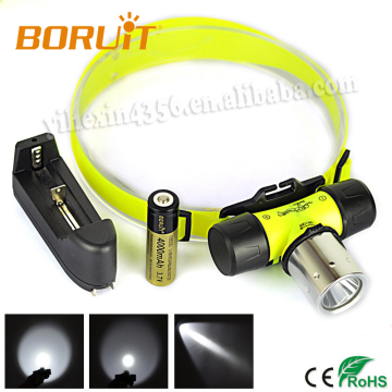 1800Lumen XML T6 LED Diving Headlamp