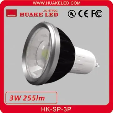 E27 38 Degree Beam Angle 3w COB LED Spotlight