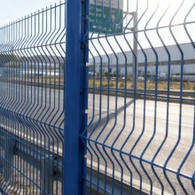 Zakrzywione ogrodzenie metalowe Spawane ogrodzenie z siatki drucianej