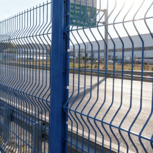 Recinzione metallica curva Recinzione da cortile in rete metallica saldata