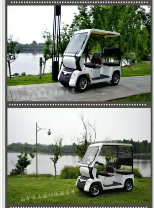 Red Electric Sightseeing Car