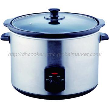 Slow Cooker with Ceramic Inner Pot