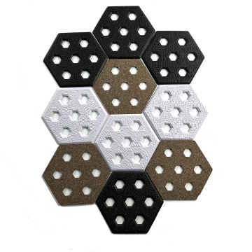 High-Quality Wax-Free HexaTraction Pad - Front Grip Light-Weight Surf Deck Pad