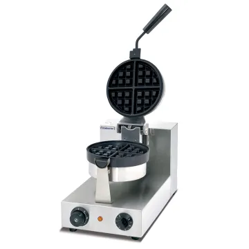 Commercial Rotatable Electric Digital Bubble Egg Baby Ice Cream Stainless Waffle Maker