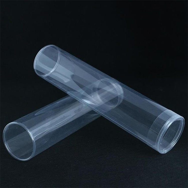 Customized Round Transparent Plastic Cylinder Container