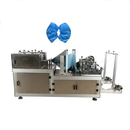 Automatic Non Woven Shoe Cover Making Machine for Clarks Shoes